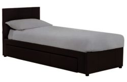 Hygena Sandyford Single Bed Frame - Chocolate